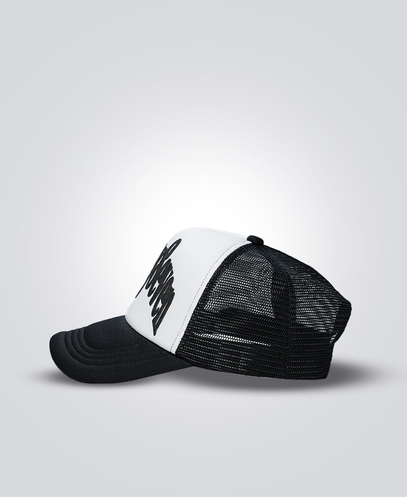 ARCH LOGO FOAM TRUCKER BLACK